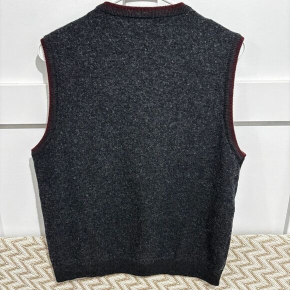 Vintage 90’s Geoffrey Beene Merino Wool Sweater Vest - Picture 4 of 4